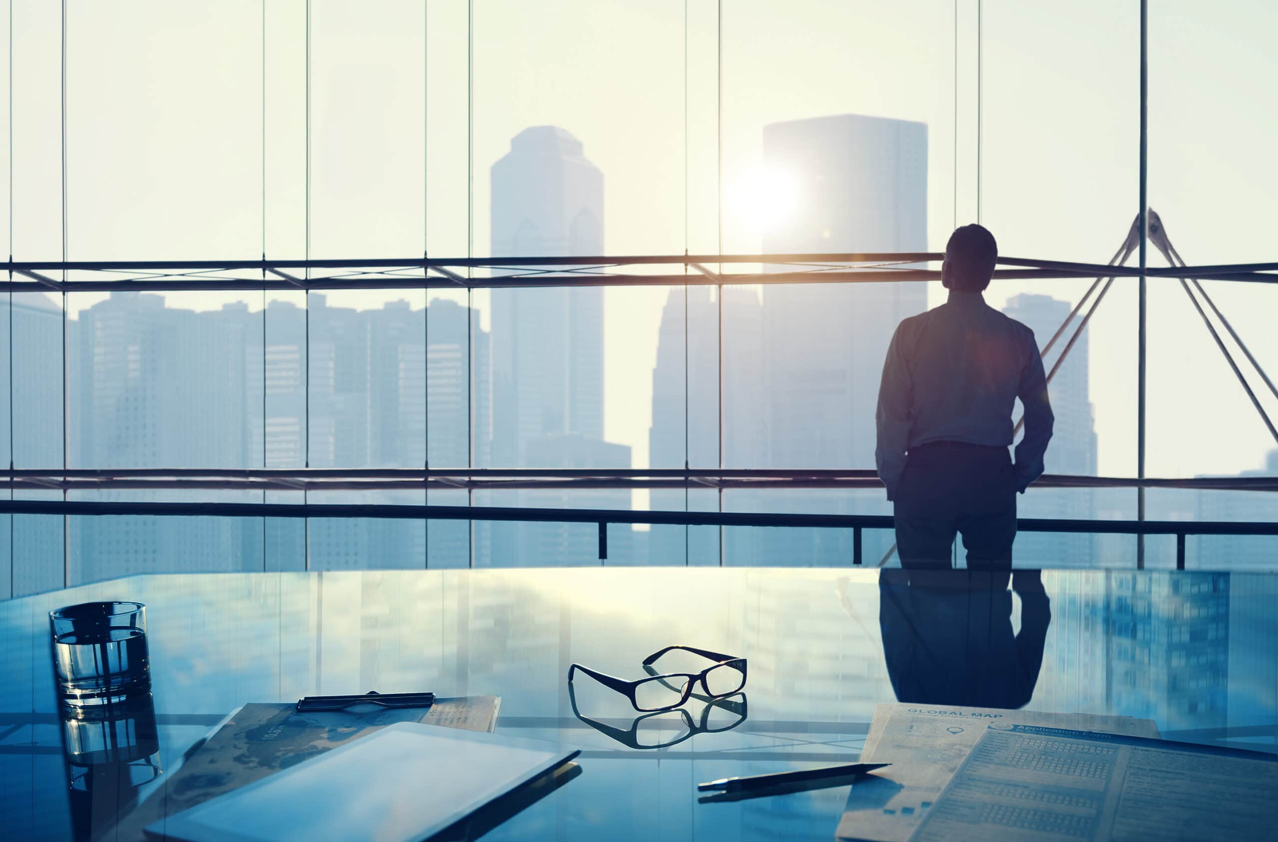 Businessman in a big office Veracity Capital Who We Serve scaled | Home | Veracity Capital